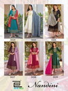 Nandini By Blue Hills Rayon Anarkali Gown With Dupatta Wholesale Online
